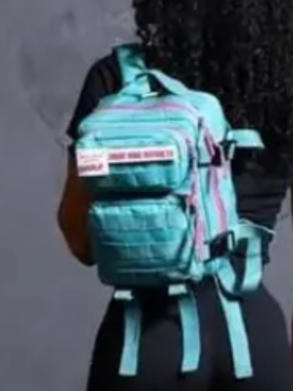 WOLFpak 9L Mini Backpack "Miami Vice" Tactical Gym Bag w/ Patches